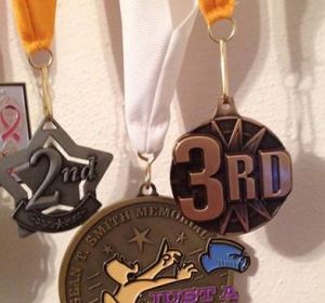 Medals were a little nicer this year - My 2nd from last year is there on the left.